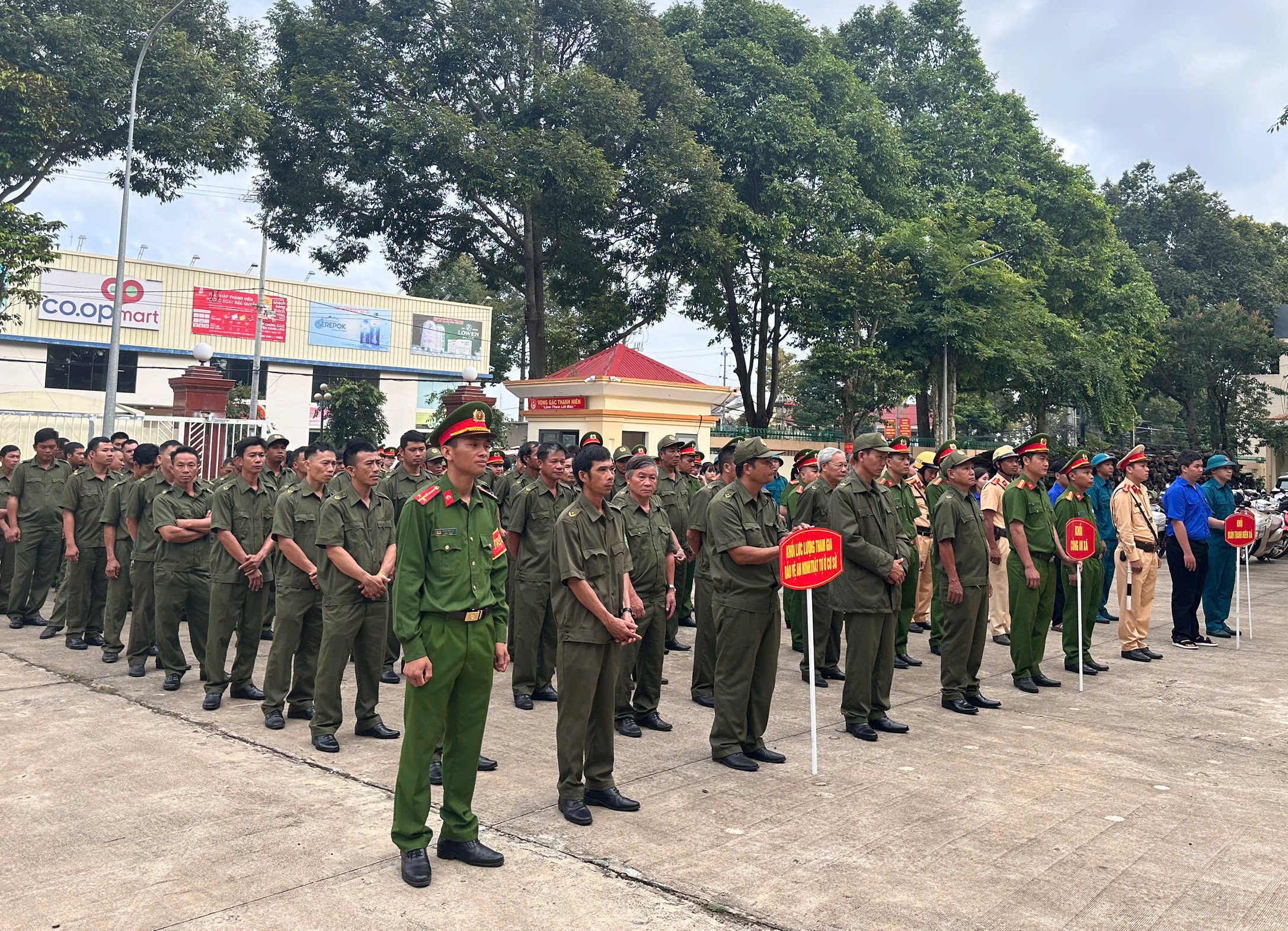 Quang cảnh buổi lễ